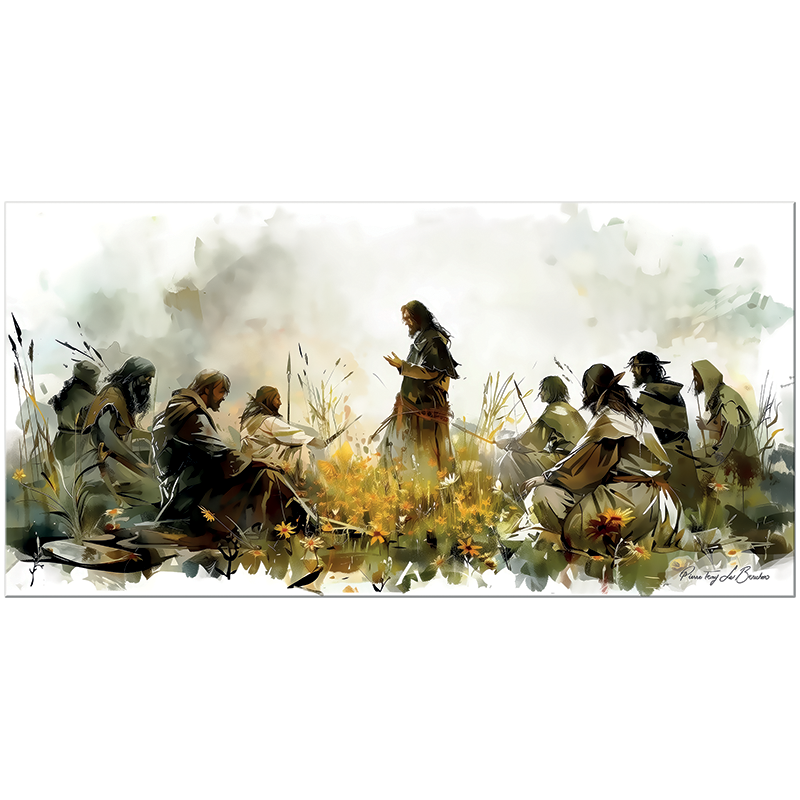 Parabole des lis des champs — Pierre Tomy Le Boucher