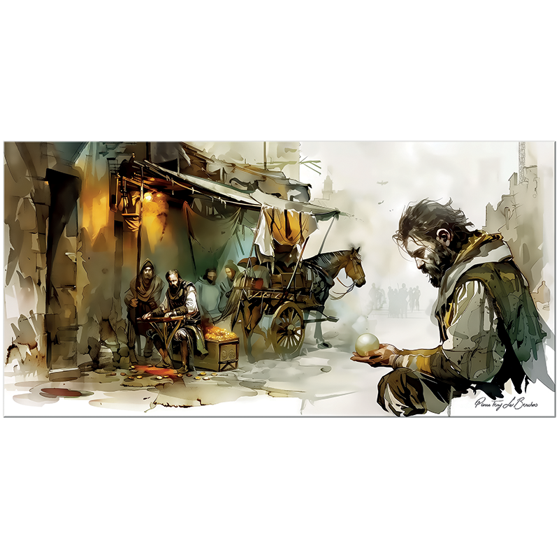 Parabole du marchand et de la perle — Pierre Tomy Le Boucher