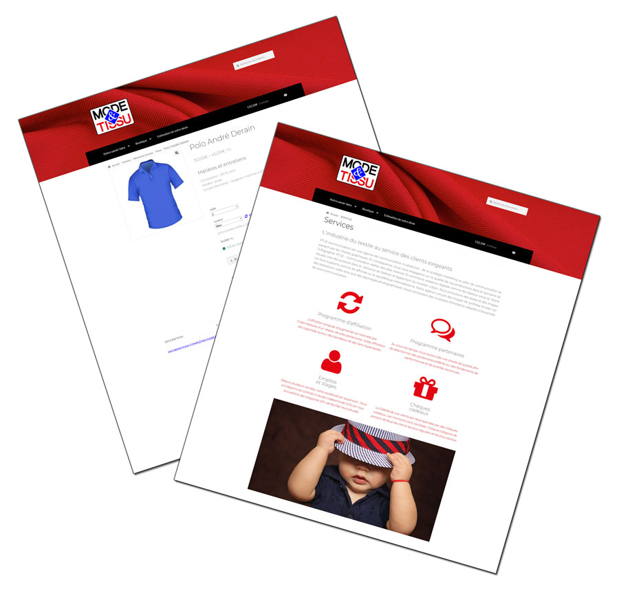 Copie écran du site internet et boutique « boutique-PME-PMI-Artisan »