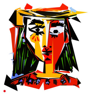 Tête De Femme dans Un Chapeau 1962 de Pablo Picasso