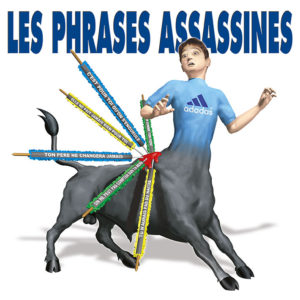 Les phrases assassines - INSEE - Illustration 3D réalisée dans le cadre d'une communication marketing