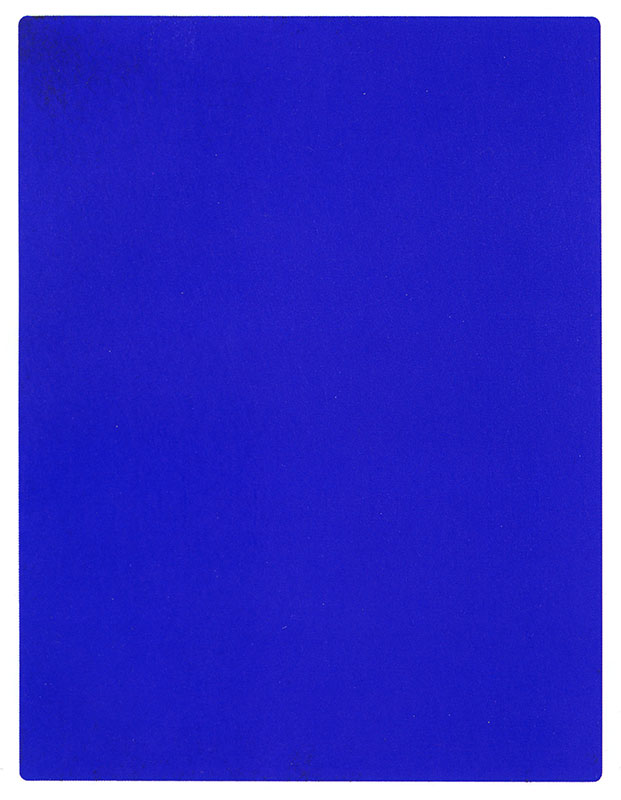 Yves Klein : IKB 191