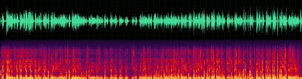 Echantillon sonore dans le logiciel adobe audition