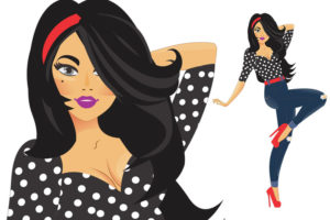 formation adobe Illustrator - Femme qui danse