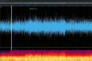 formation adobe Audition avec vue spectrale