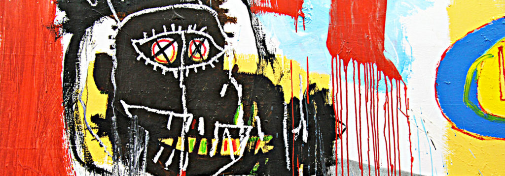 Peinture sur toile de jean-michel Basquiat