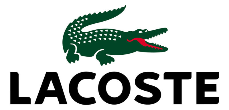 Identité visuelle : logo Lacoste