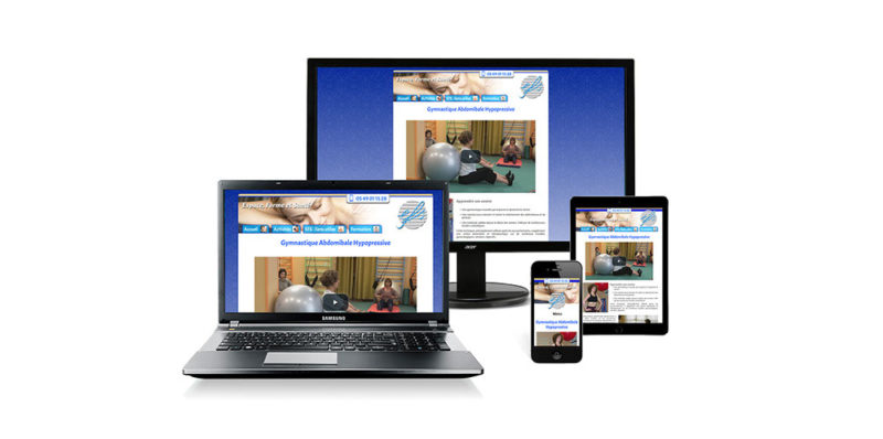 Un marketing affirmé grâce aux responsives design pour présenter le site Internet sur smartphone, tablette, ordinateur