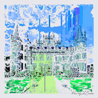 Château d'inveraray - Cette déconstruction appelle le regardeur à puiser dans sa mémoire pour reconstruire par le souvenir et la remémoration d’informations perdues dans un océan d’incertitude.