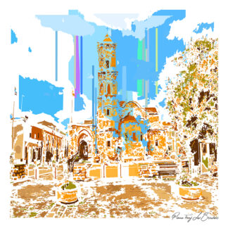 église Saint Lazare de Larnaca - Cette déconstruction appelle le regardeur à puiser dans sa mémoire pour reconstruire par le souvenir et la remémoration d’informations perdues dans un océan d’incertitude.